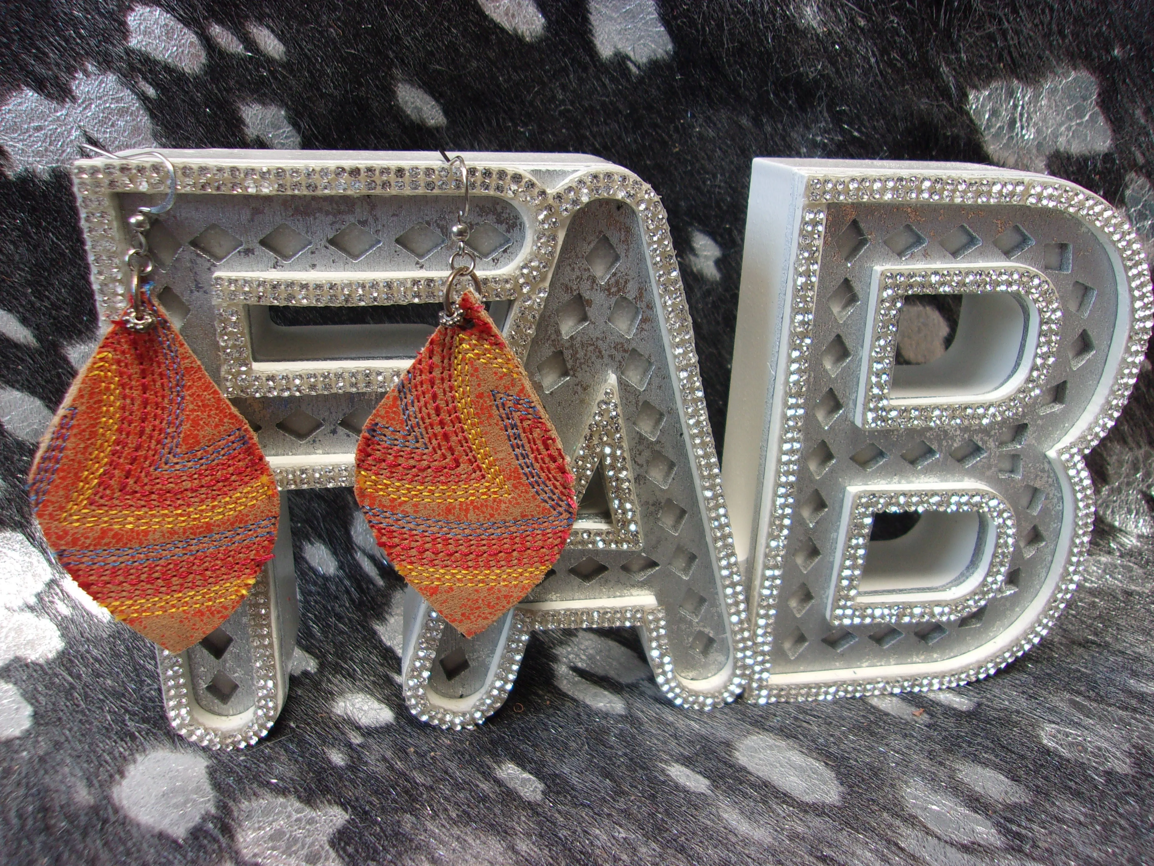 Leather Earrings ER65