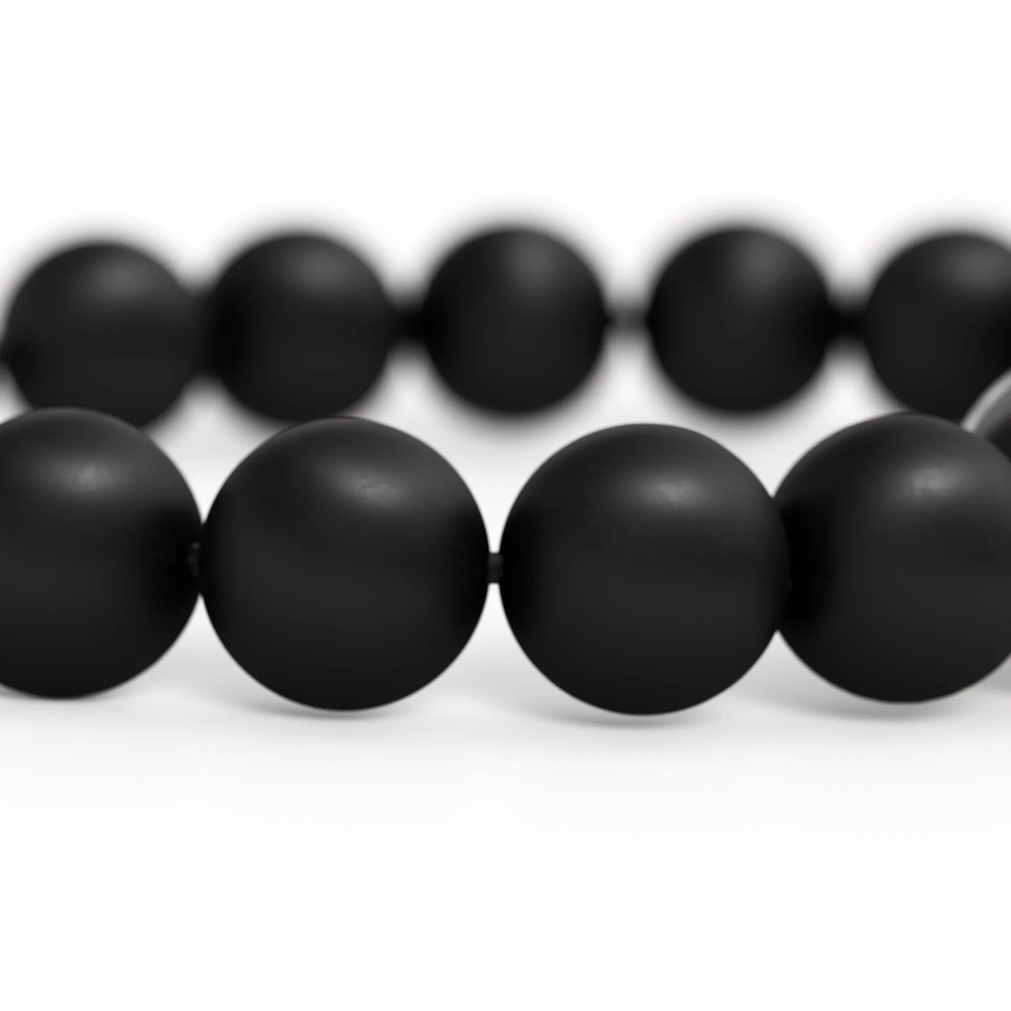 LES FINES LAMES - PUNCH BRACELET - Onyx Matte