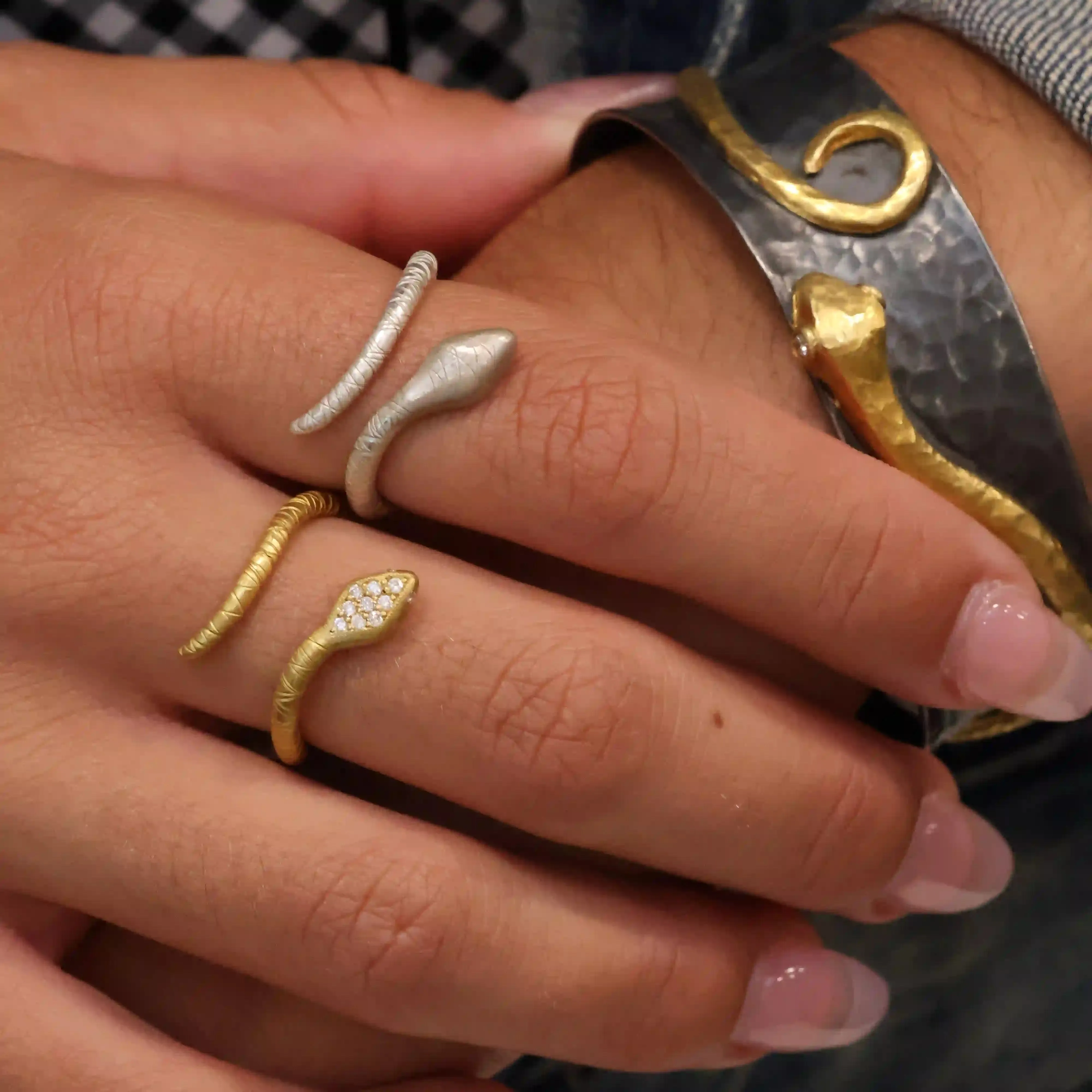Lika Behar Snake Ring