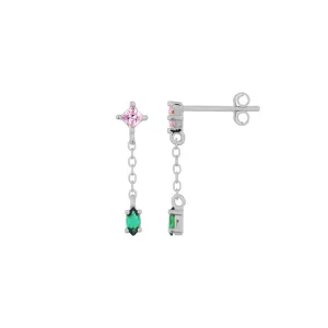Loren Studs - Silver