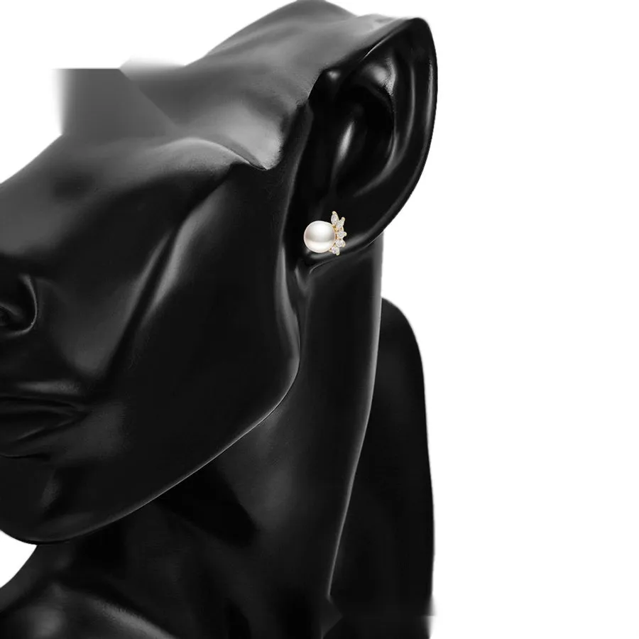 Luminous Leaf Studs