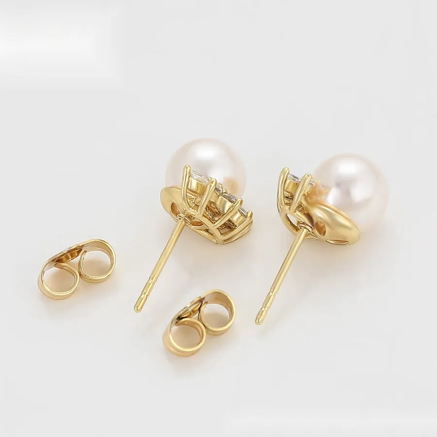 Luminous Leaf Studs