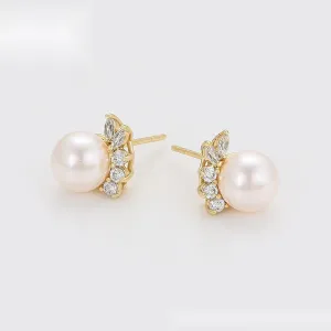 Luminous Leaf Studs