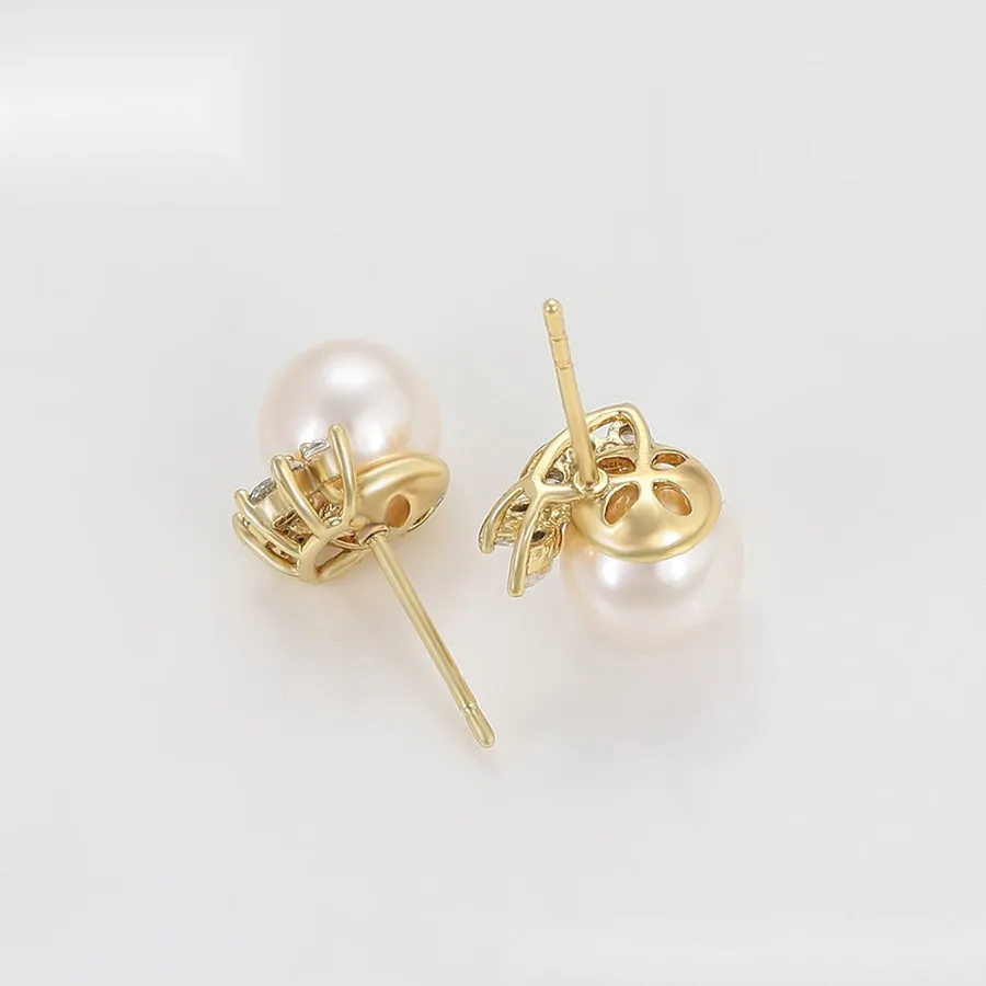Luminous Leaf Studs