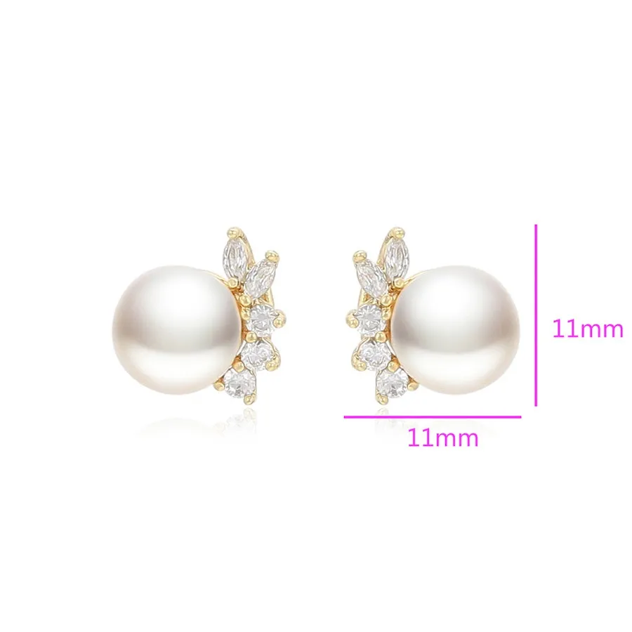 Luminous Leaf Studs