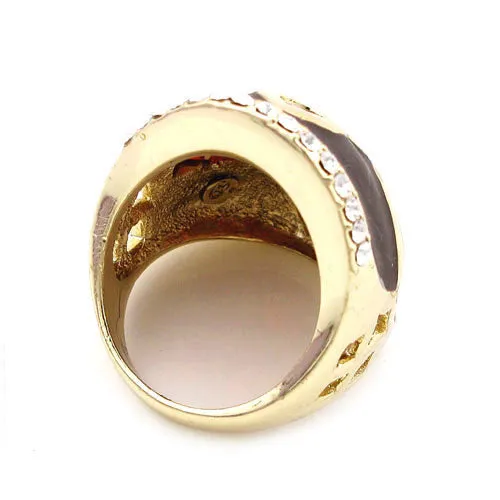 LUX Red Swarovski Rhinestone Ring