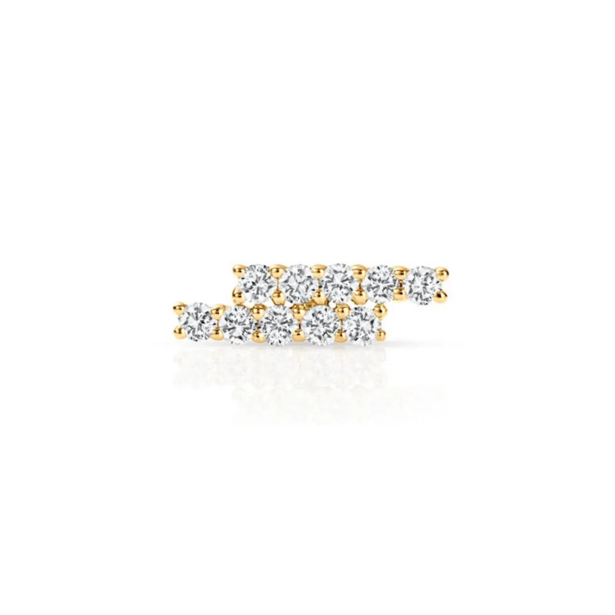 MALA Diamond Stud Earring Single