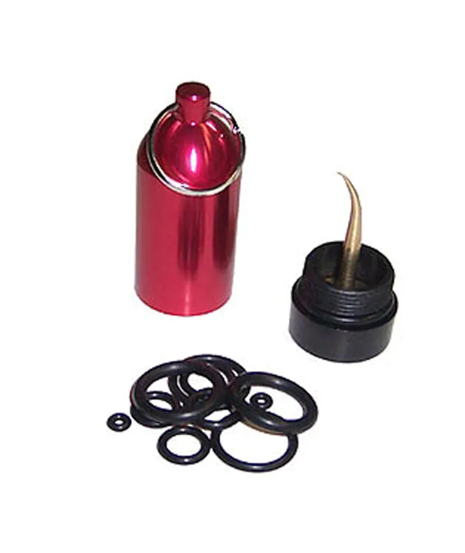 Mini Tank O-ring Holder Keychain w/ pic
