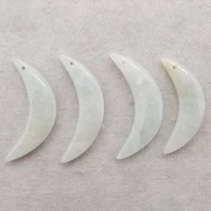 Natural Amazonite Gemstone pendant Beads, 32×9×4mm, 29×8×4mm,7.1g
