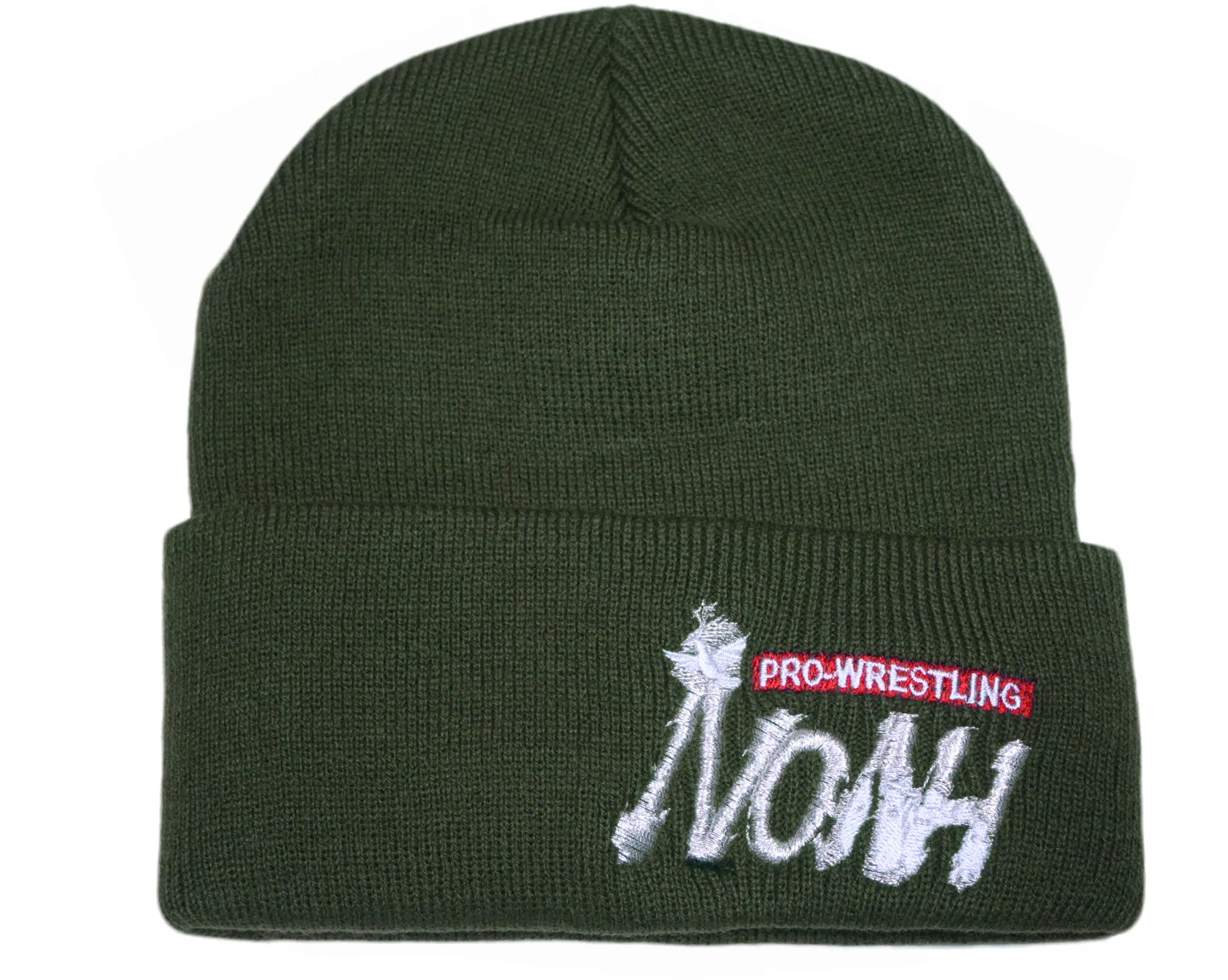 NOAH DARK GREEN LOGO BEANIE