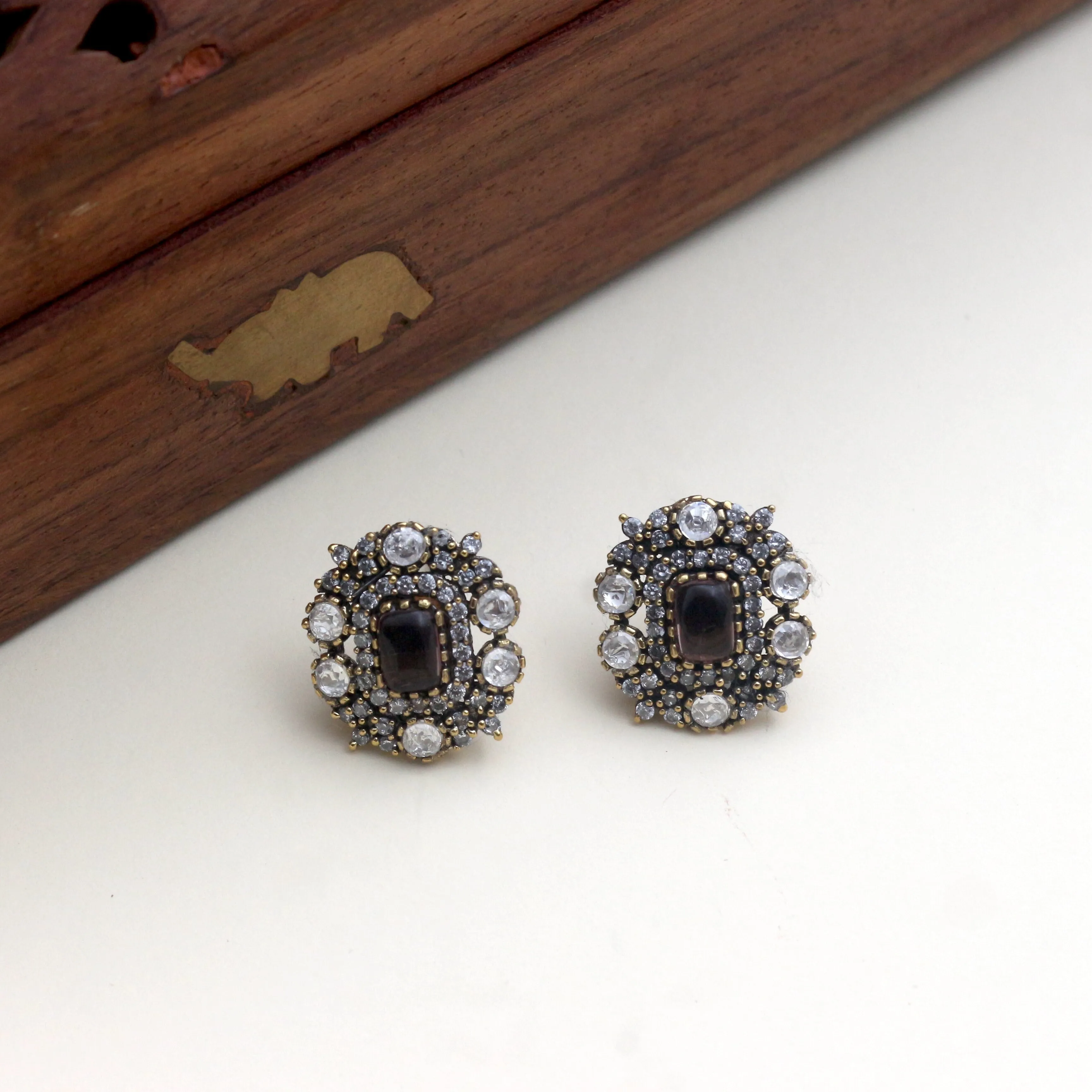 Office & Function Wear Contemporary Victorian Studs
