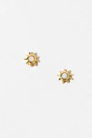 Opal Starburst Studs