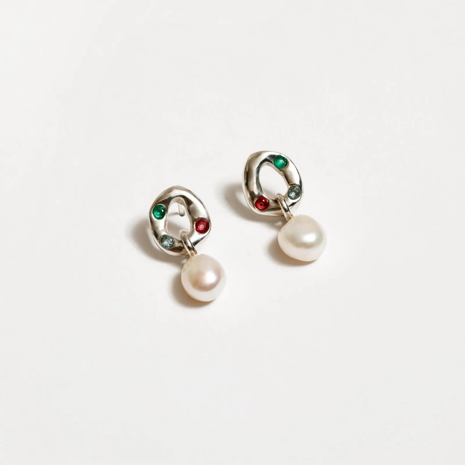 Ophelia Earrings (Silver)