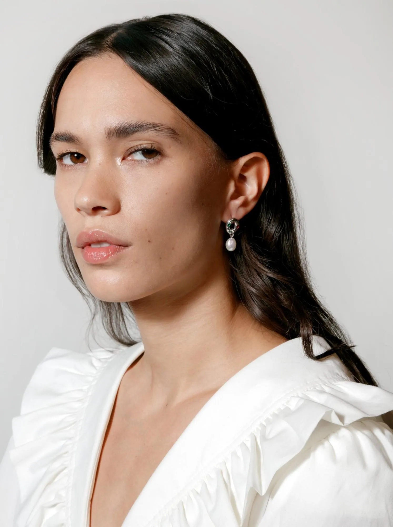 Ophelia Earrings (Silver)