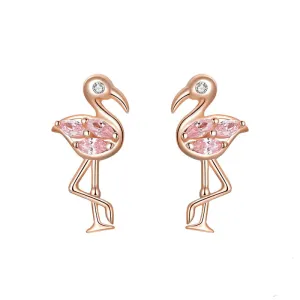 Pink Flamingo Earrings