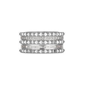 R.08® Bold Diamond Ring | White Gold