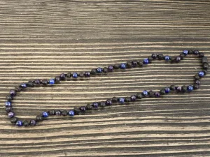 Raw Cherry Baltic Amber Necklace 16 17 19 22 Lapis Amethyst