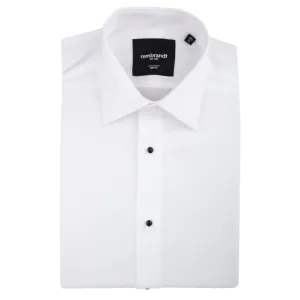 Rembrandt Avonmore White Stud Front Shirt