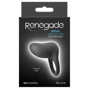 Renegade Regal Vibrating Ring - Black