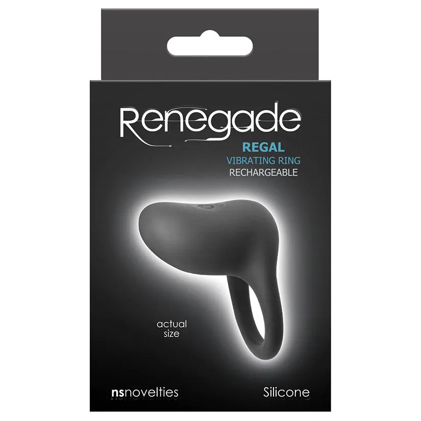 Renegade Regal Vibrating Ring - Black