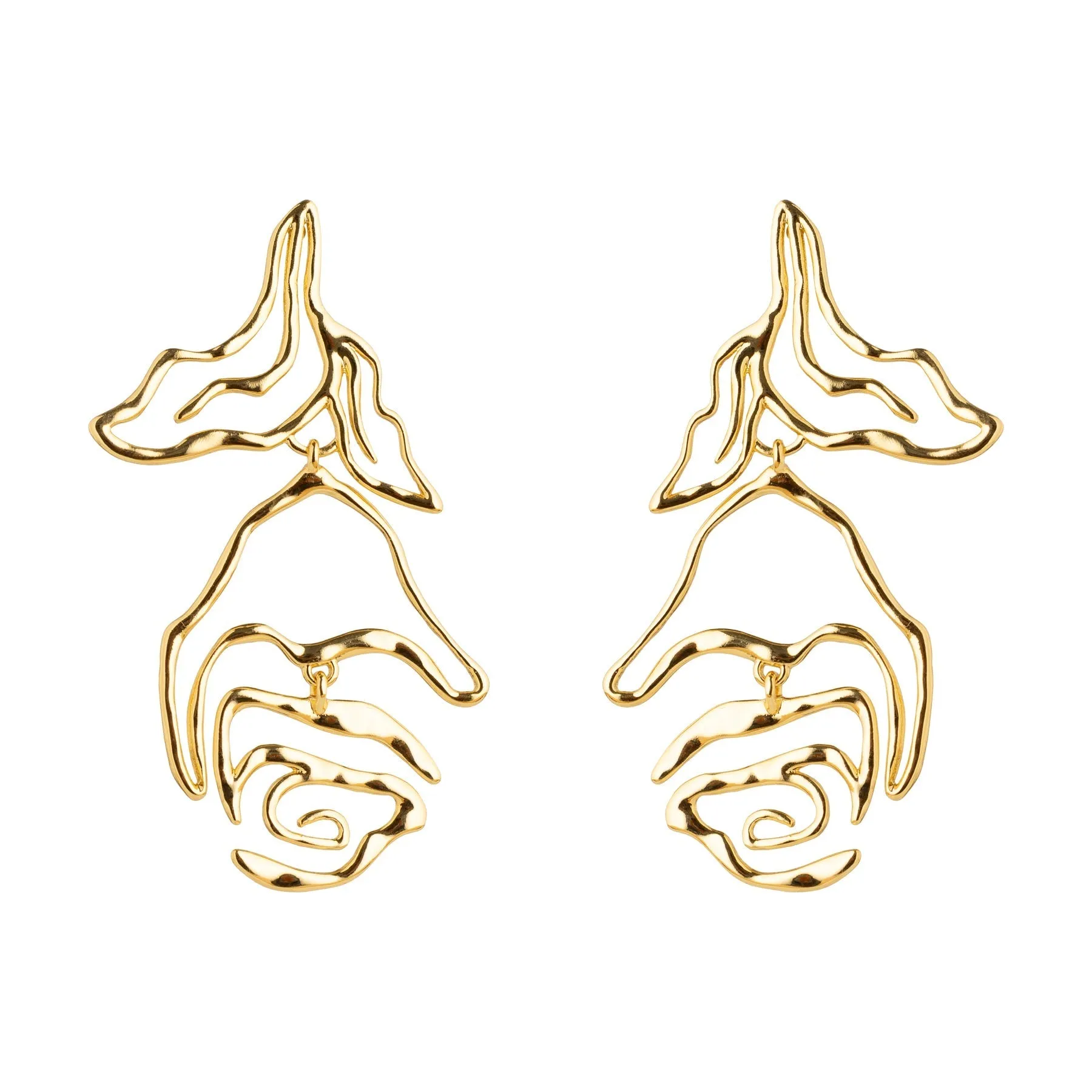 Rosa Earrings by Mignonne Gavigan