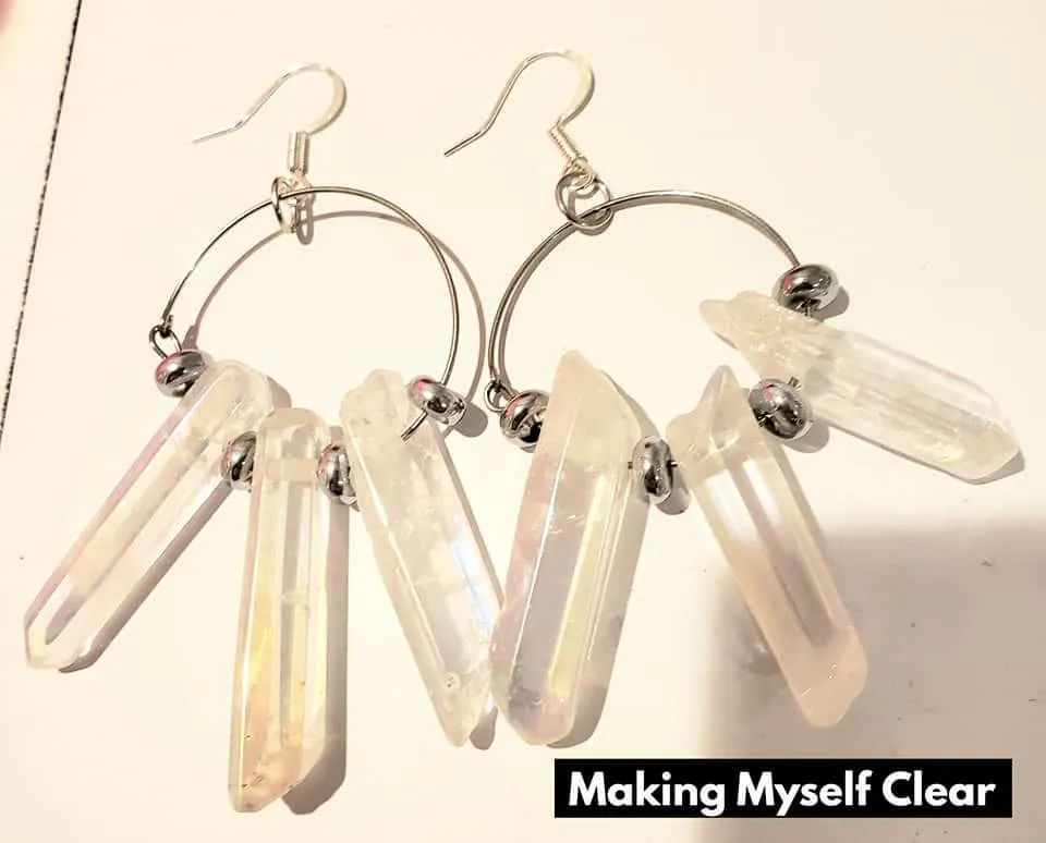 Savagely Unique Crystal Earrings by Alicia