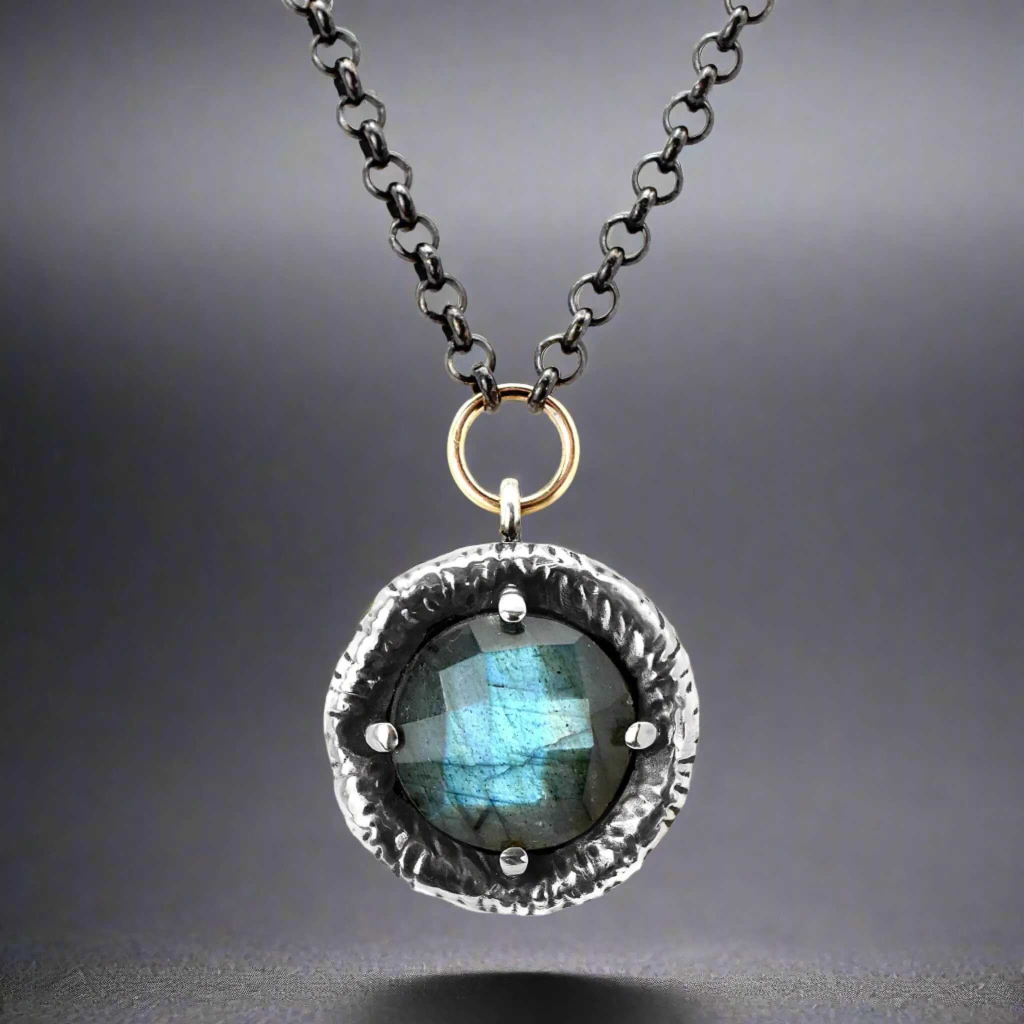 Shadowfall Labradorite Chain