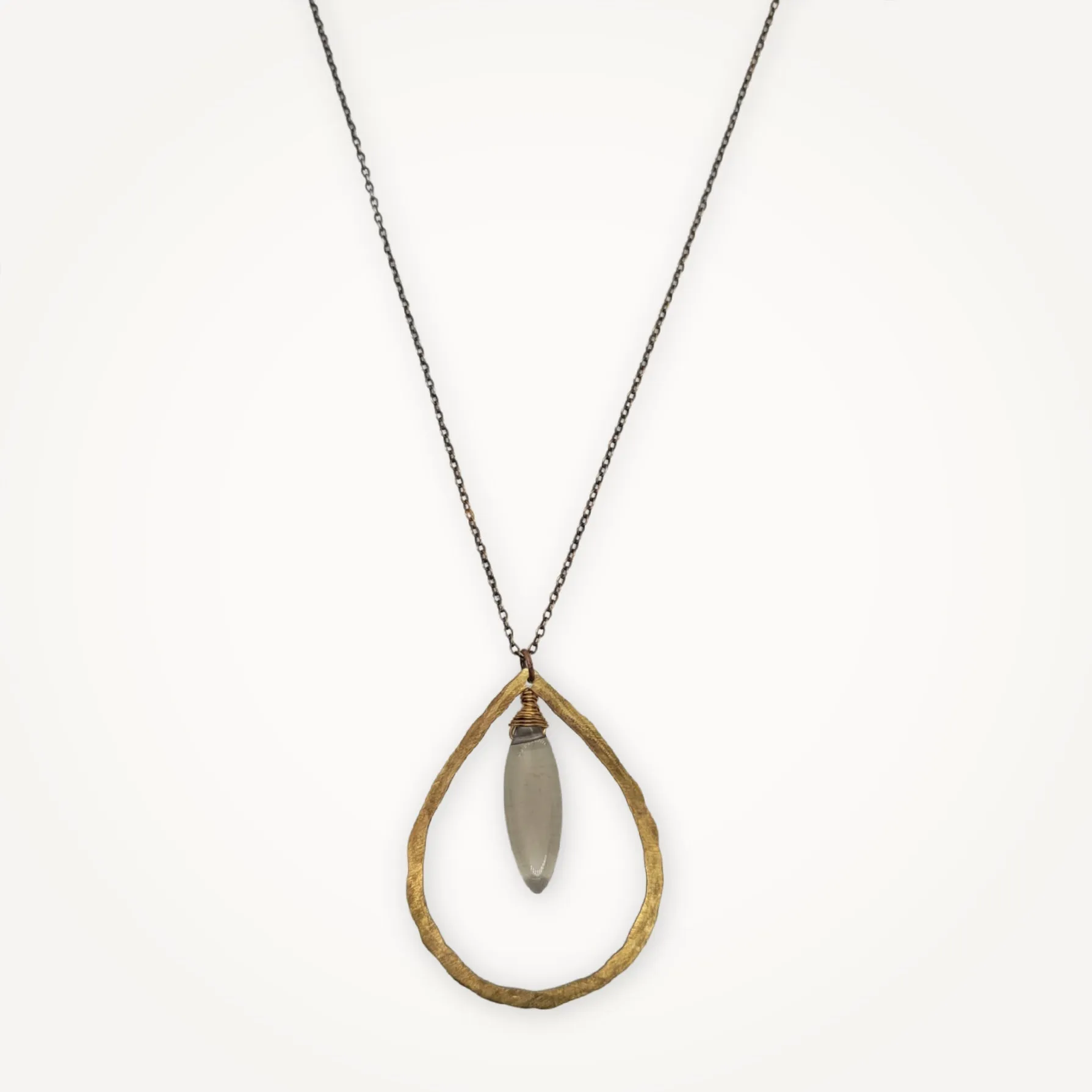 Smoke   Gold Necklace