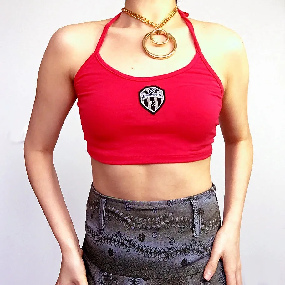 SOLID CHUNKY DOUBLE RINGS BOLD CHAIN CHOKER NECKLACE