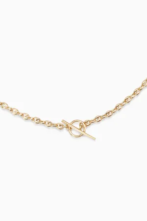 Spear Fob Necklace | Gold