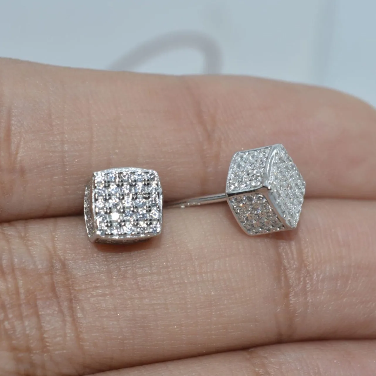Square Chic Studs