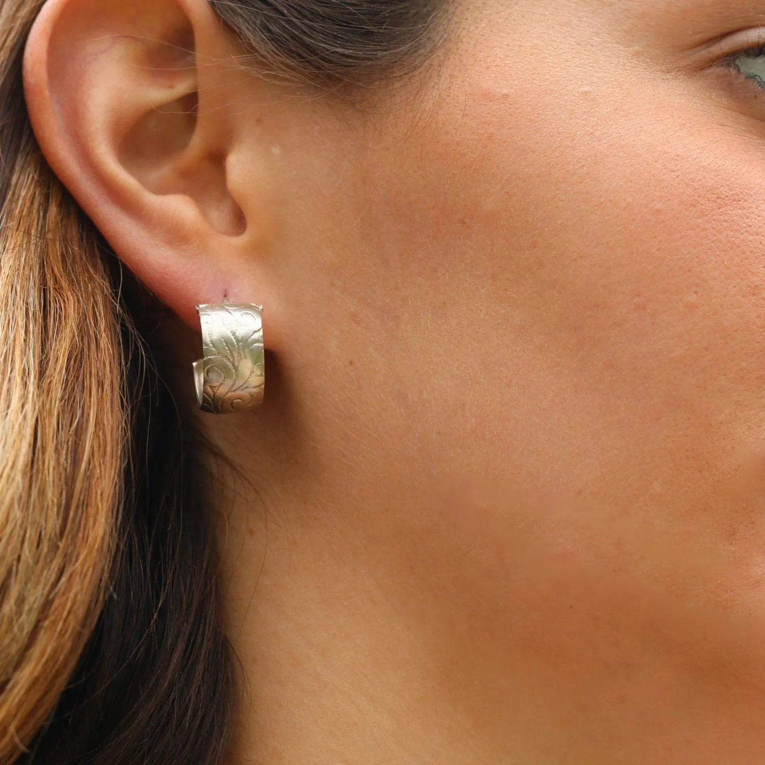 Sterling Silver Hoop Earrings