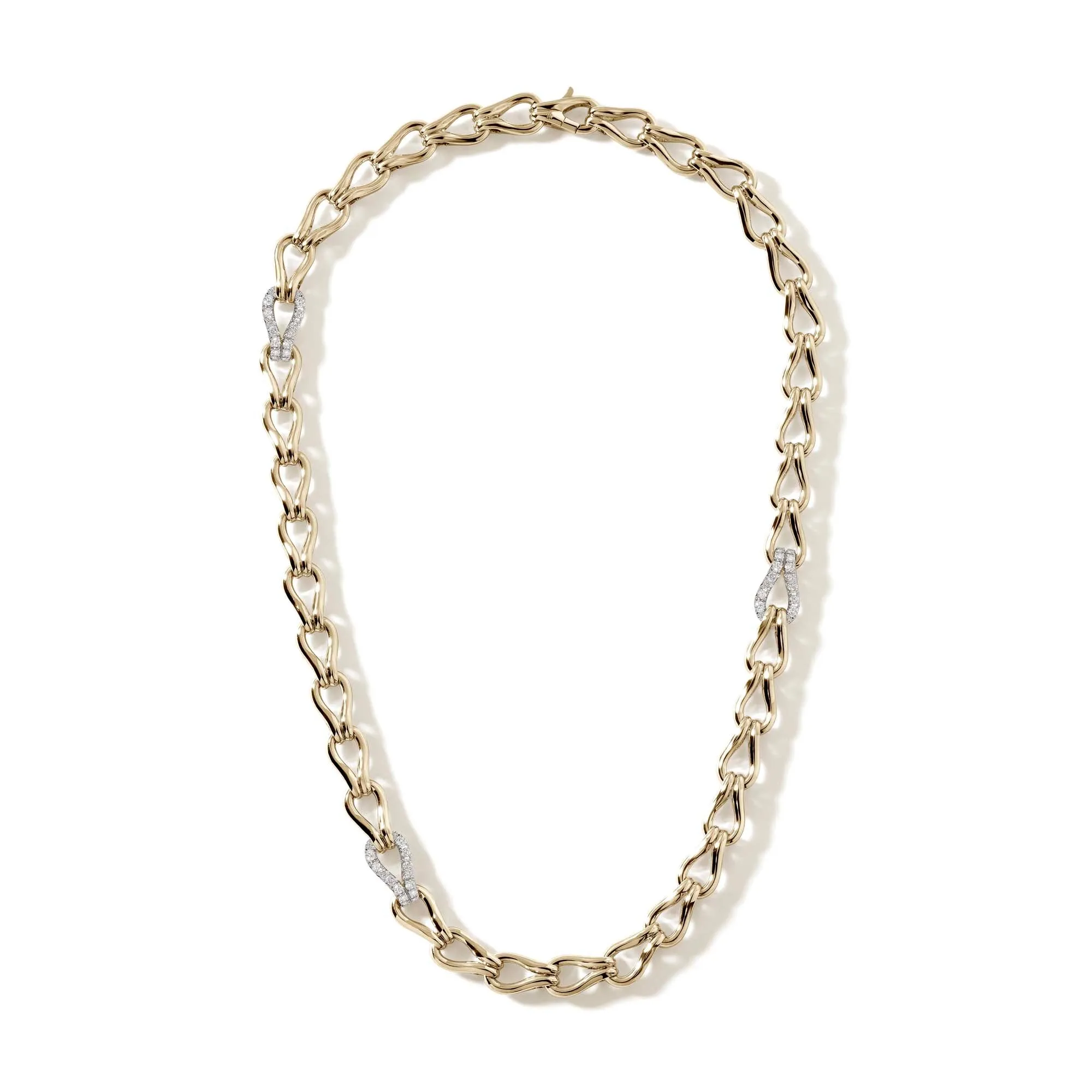 Surf Necklace, Gold, Diamonds, 8.5MM|NGGX90109222DI