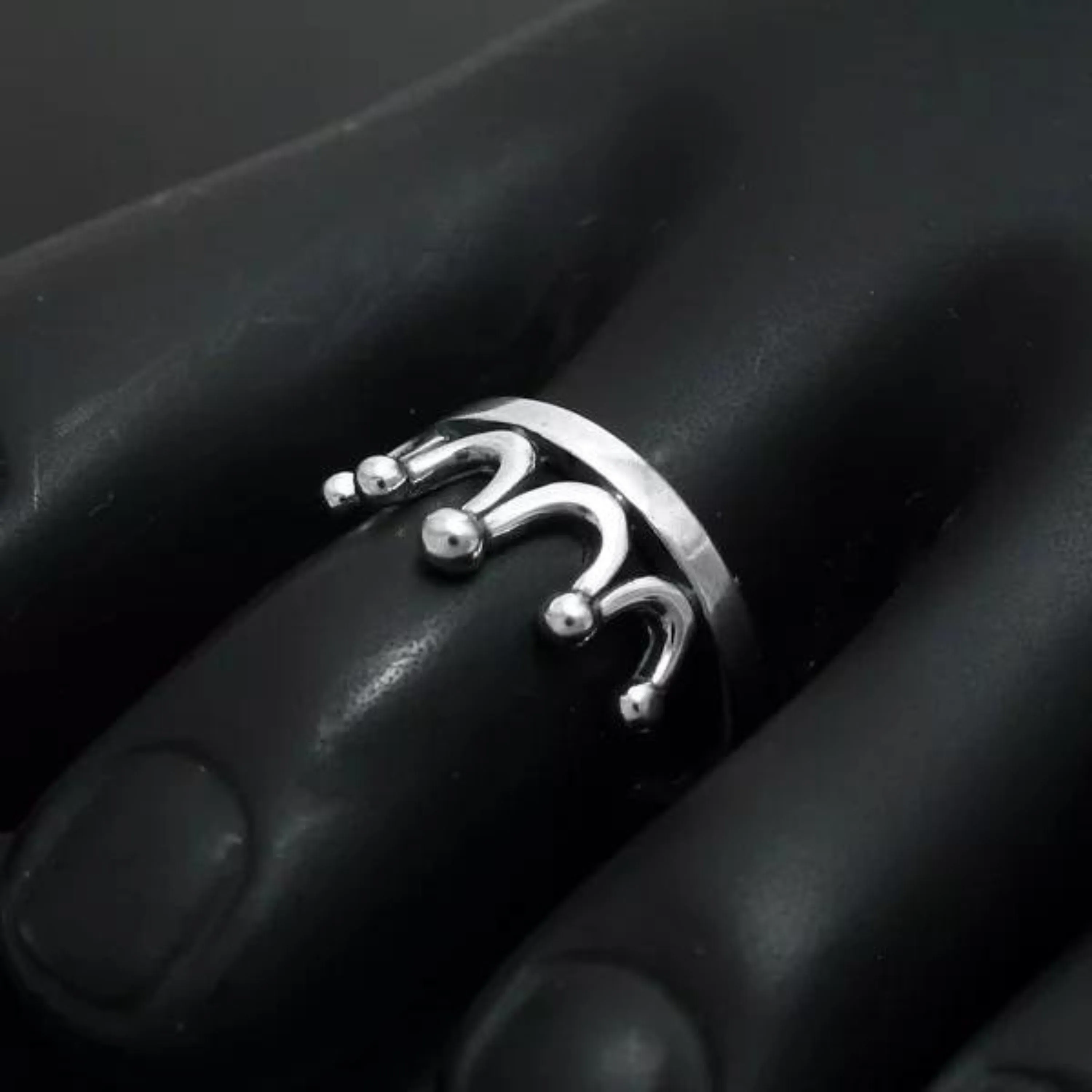 Toe Ring for Women | 925 Sterling Silver Crown Ring for Her | Adjustable Tiara Toe Finger Ring | Gift for Anniversary