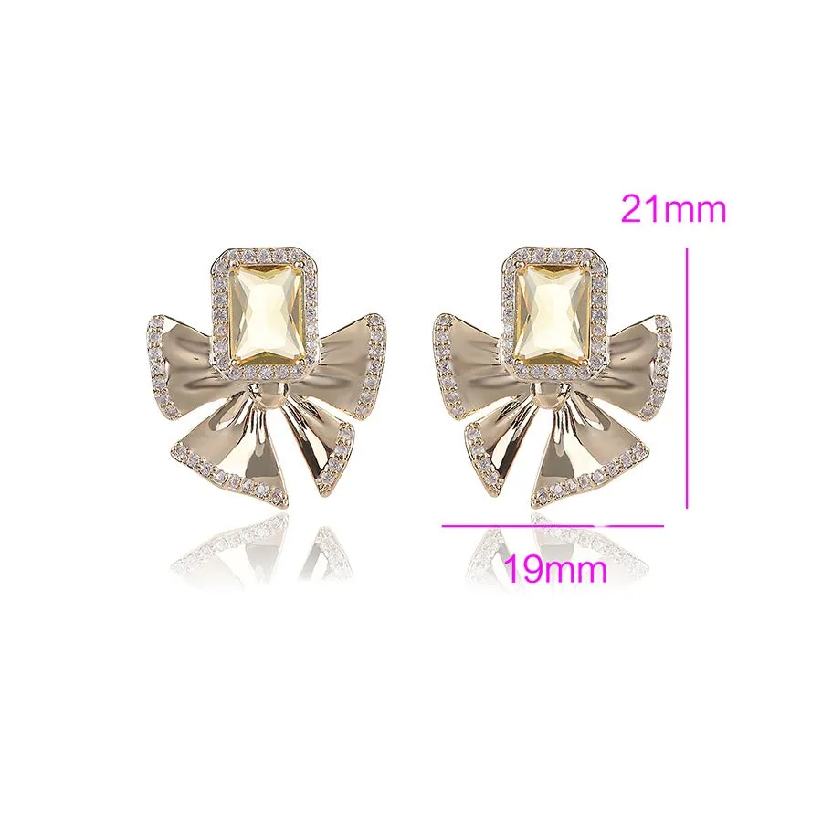 Topaz Ear Studs