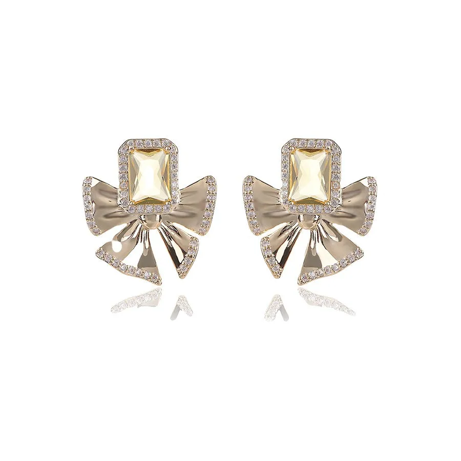 Topaz Ear Studs