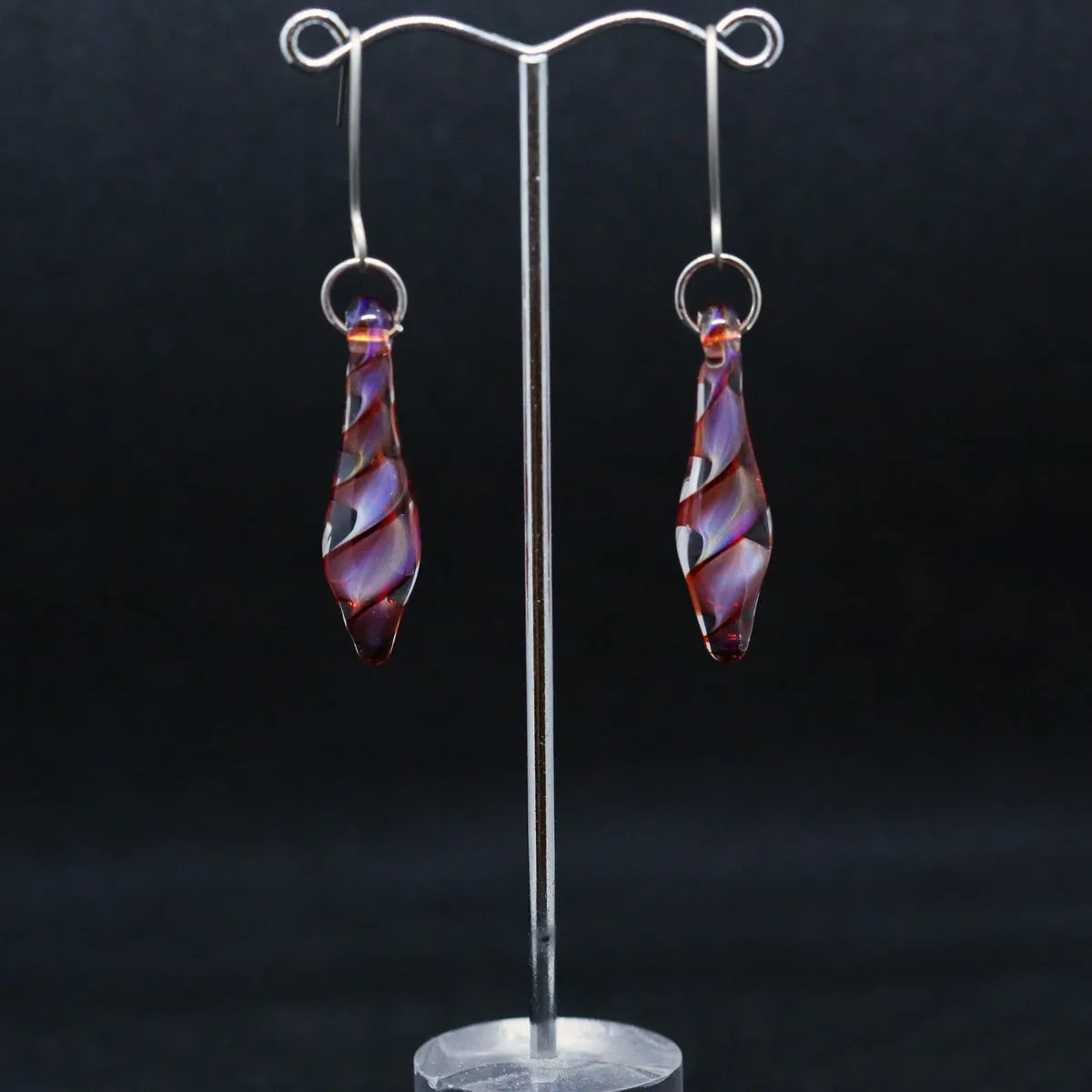 Unique Earrings by Australian Glass Artist Fiona Horne