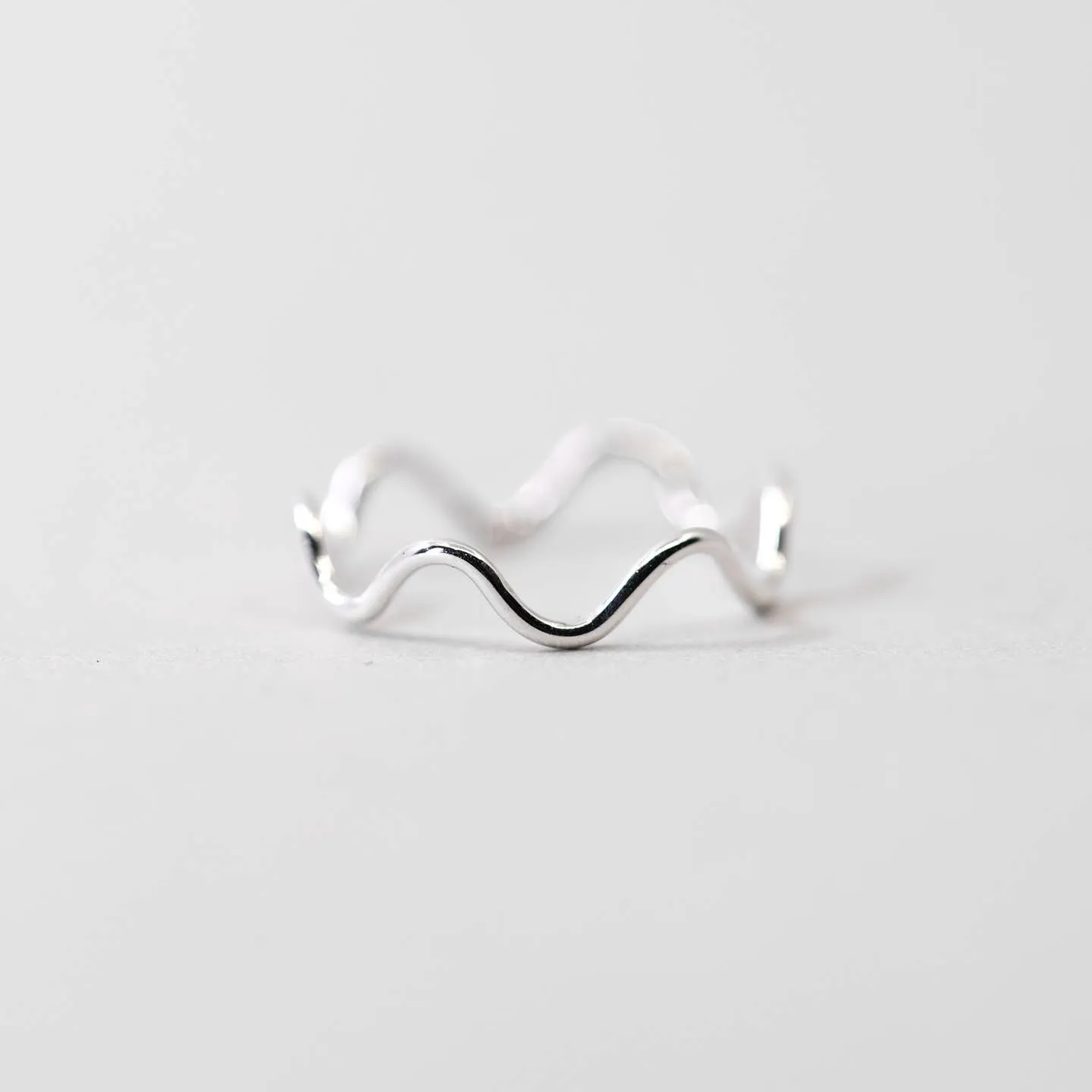 Wiggle Wavy Ring - Sterling Silver