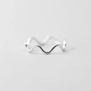 Wiggle Wavy Ring - Sterling Silver